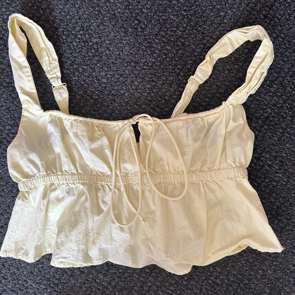 Urban Outfitters Yellow Top - Largd